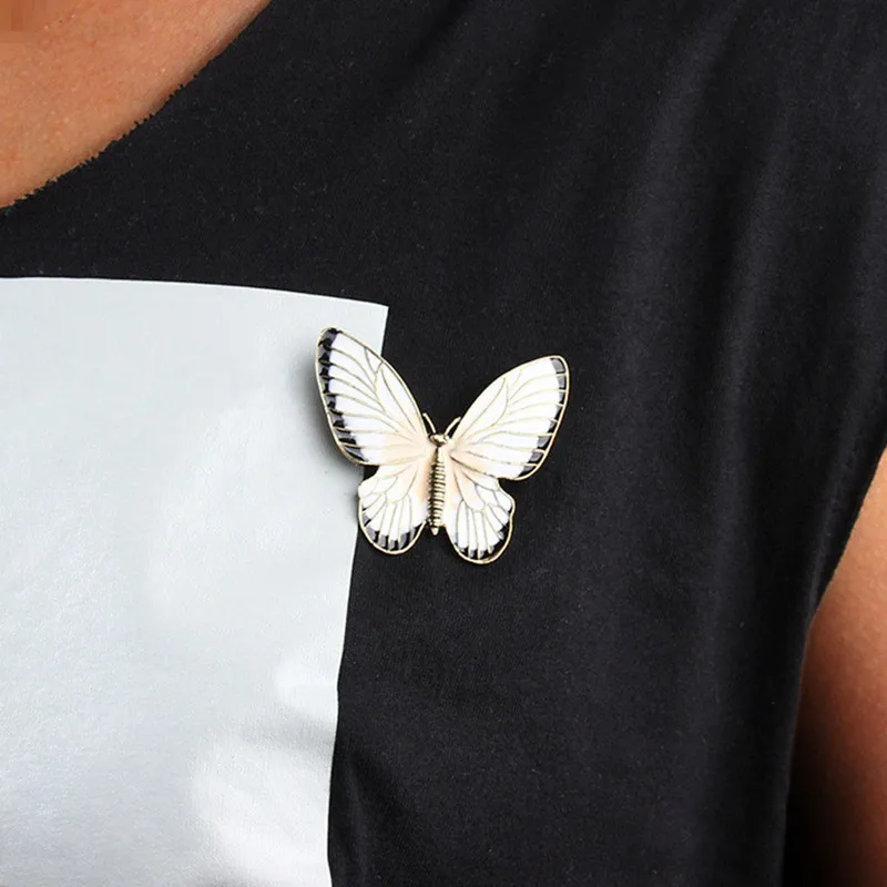 Ювелирные изделия в виде насекомых эмалированная заколка Милая брошь форме