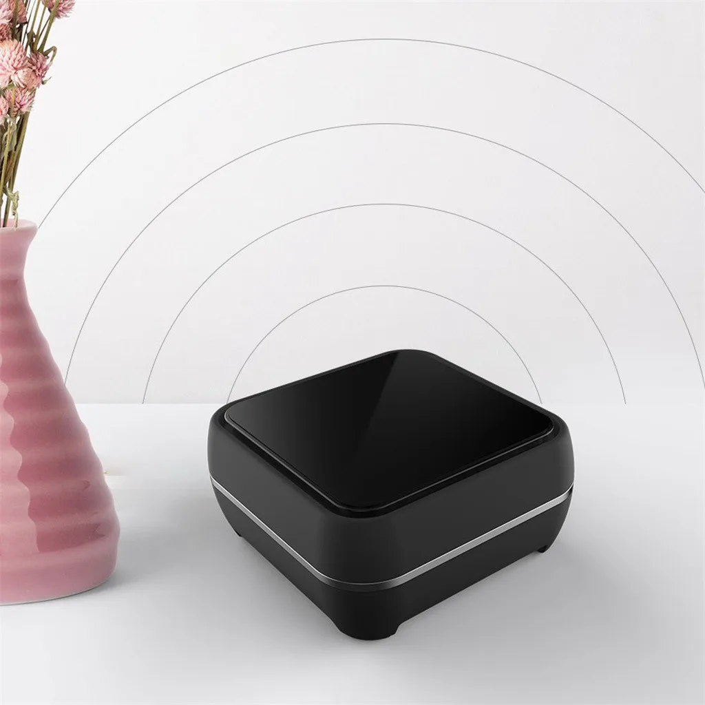 25# новая портативная Мини Bluetooth колонка в ретро стиле с QI беспроводным зарядным устройством Музыкальная Коробка плеер Беспроводное зарядное устройство для iphone Xs Max