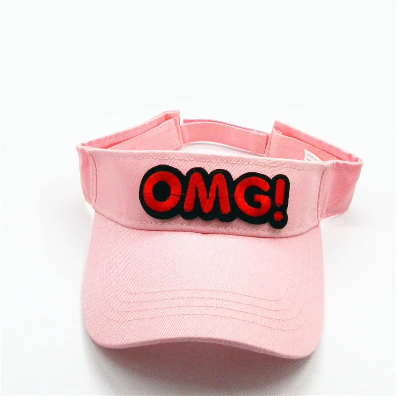 

The omg letter embroidery Visors Baseball Cap Adjustable Snapback cap for men and women 255