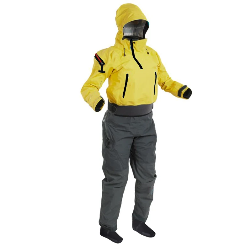 Женский сухой костюм каяк Слитная сухая одежда водонепроницаемый гидрокостюм