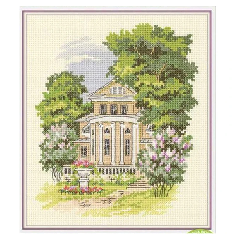 

ZZ4400 For Needlework Kit NOT PRINTED Cross stich Painting Set Cross Stitch Kits Cross-stitch Embroidery Set Stitch Kits Cross
