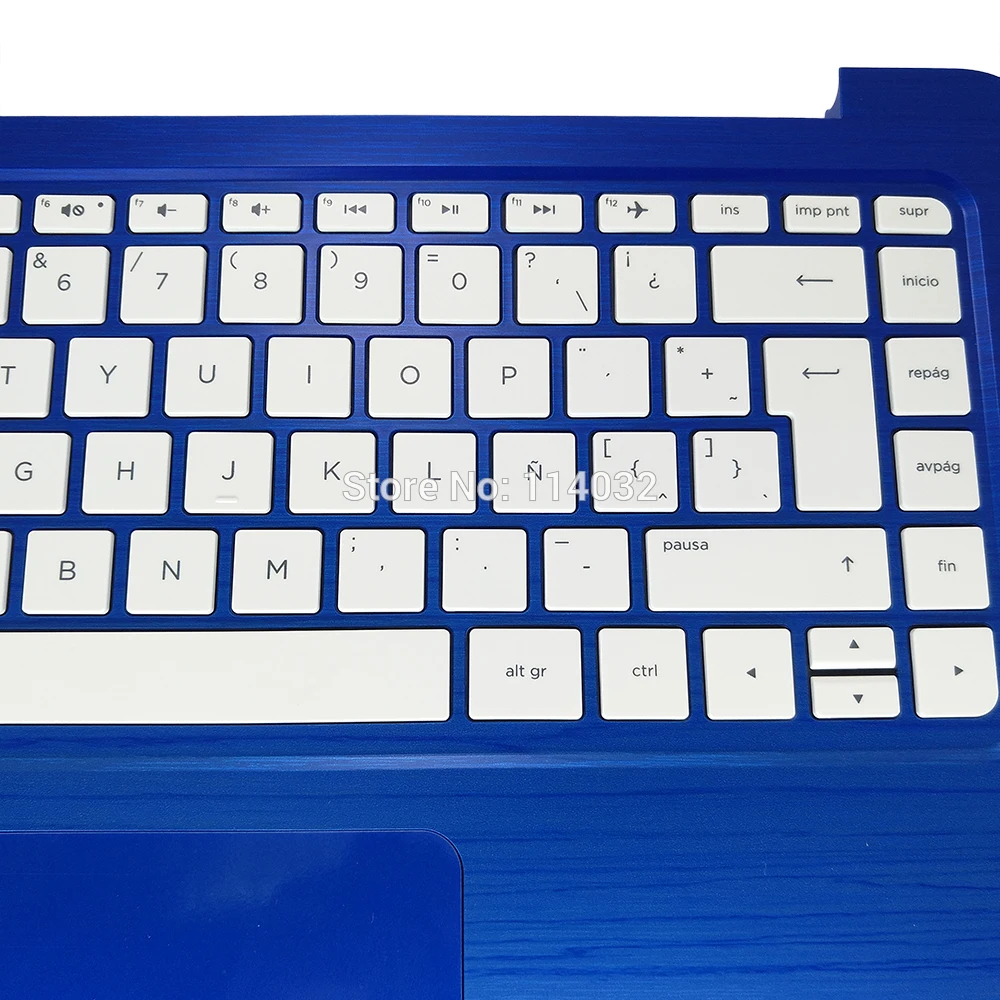 LA Клавиатура для HP stream 13 C 3 c002dx C000 C020NR C110NR Latin SP белый синий чехол palmest Touc hp ad