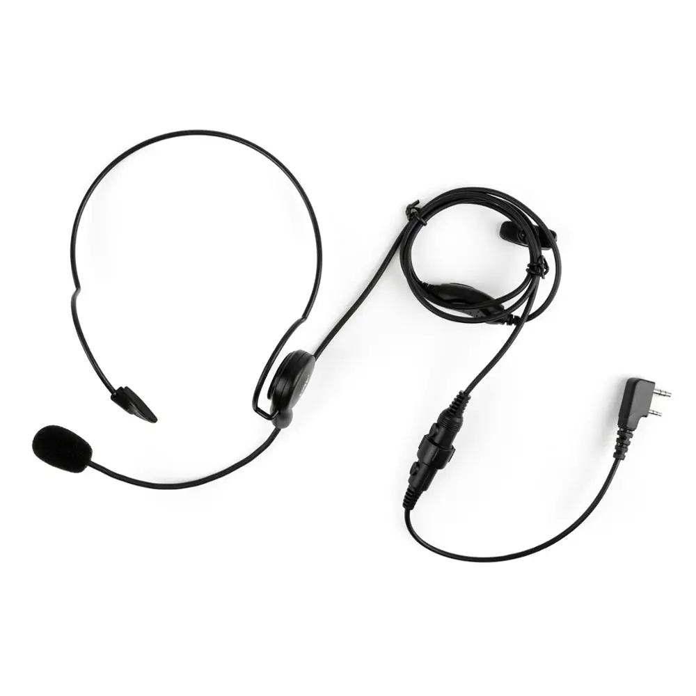 Artudatech 5 шт. одинарный наушник PTT за головкой для Kenwood TK3107 TK208 Baofeng Radio|Запчасти и