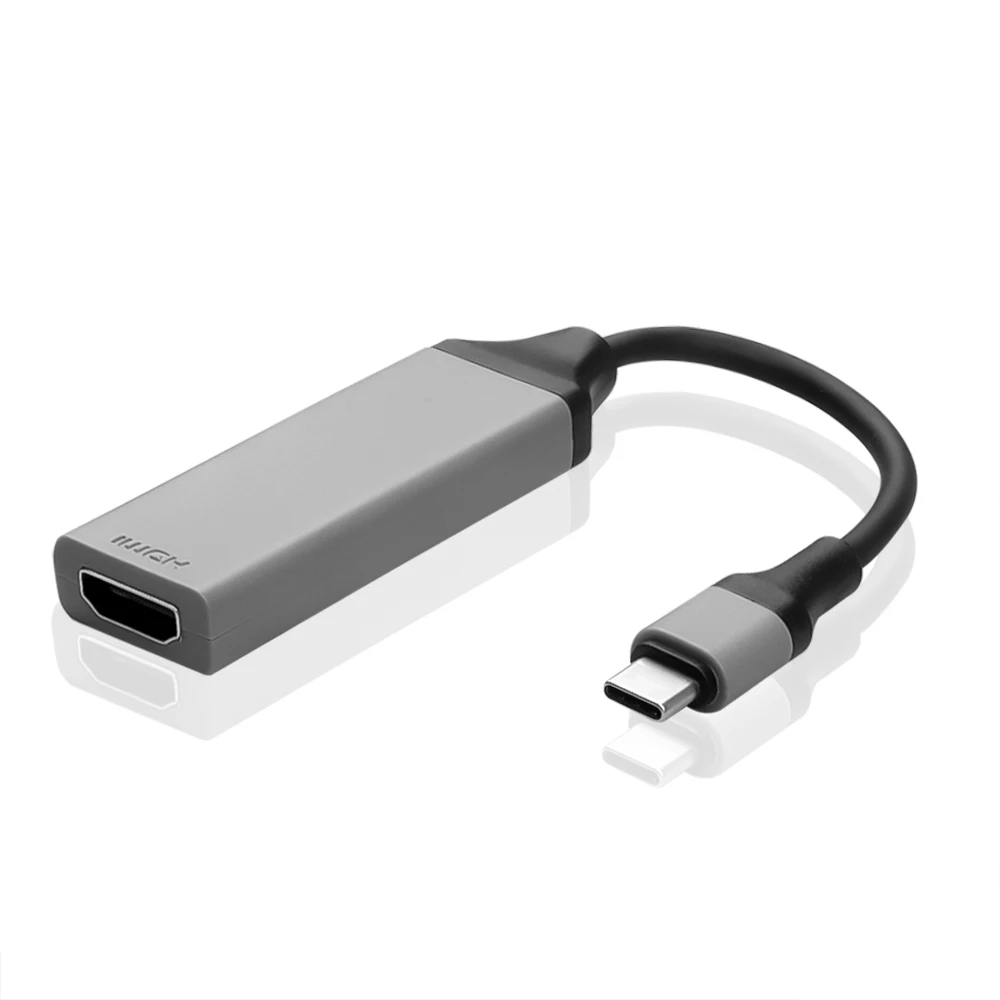 Адаптер 4K с USB 3 1 на HDMI-совместимый адаптер Type C штырь-гнездо кабельный конвертер