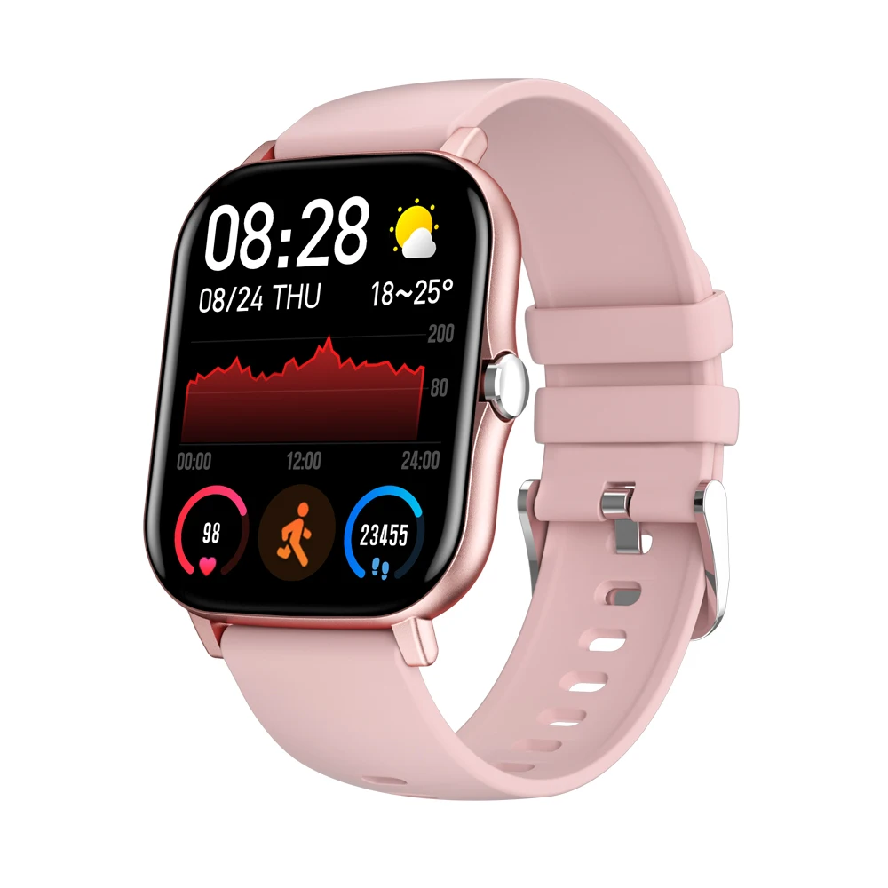 

LEMFO LF27 Smartwatch 2021 по индивидуальному заказу циферблаты 1,7 Inch частота сердечных сокращений крови Давление монитор сердечного ритма Смарт часы ...