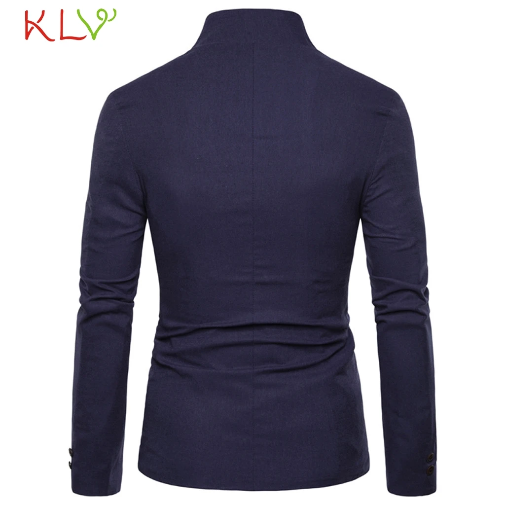 

Men Suit Jacket Brand Stand Collar White Black Red Blazer Casual Fashion Design for Formal Wedding Suit Outfit Male Clothes 19Sp