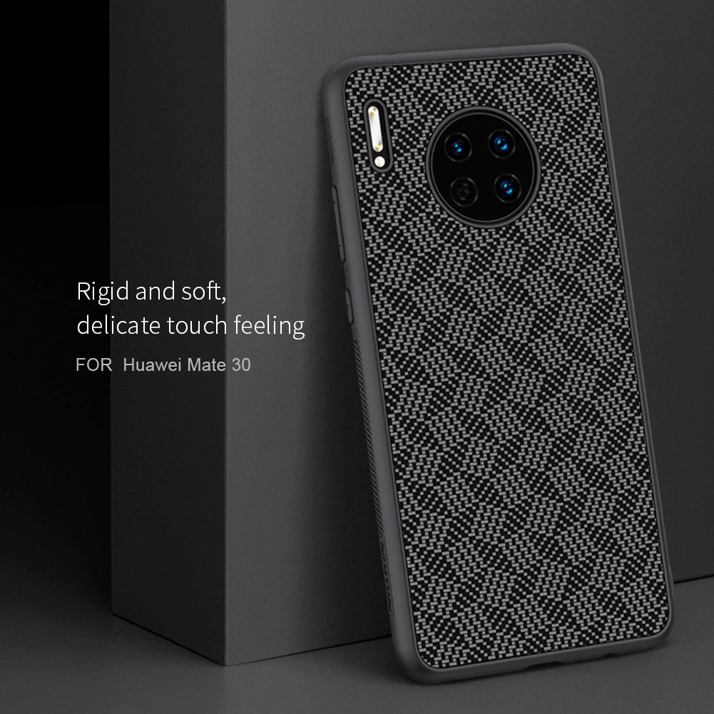 Nillkin для huawei mate 30 20 P30 Pro Чехол арамидный из углеродного волокна Жесткий ПК пластик задняя крышка чехол для huawei P30 Lite mate 30 mate 20