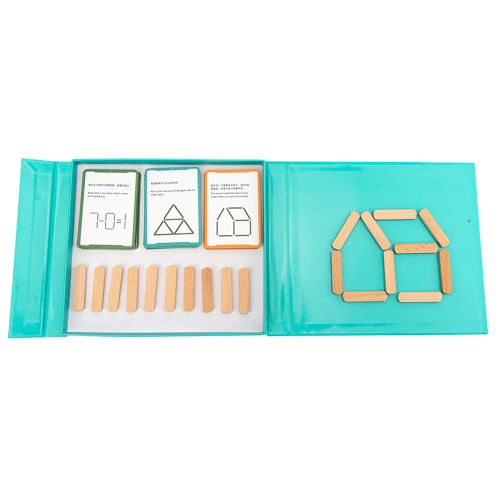 

Wooden Magnetic Kids Learning Puzzle Math Educational Toys for 2 3 4 Years