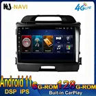 4G LTE Android 11,0 DSP Carplay Автомобильный плеер радио для Kia Sportage 3 SL 2010 - 2016 GPS навигация Мультимедиа WIFI Bluetooth