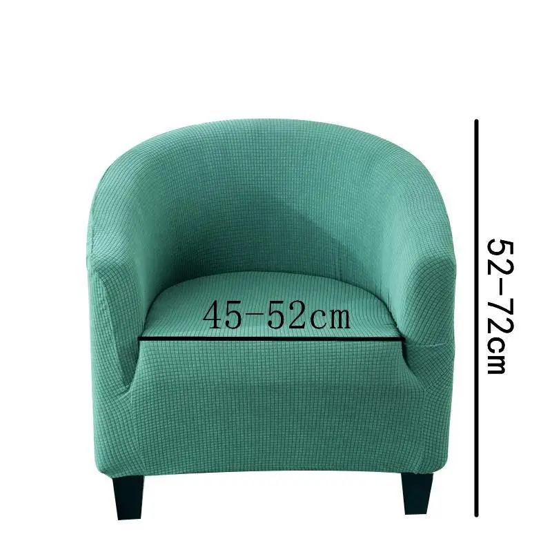 

High Stretch Sofa Cover Corn Cashmere Chair Cover Skid Resistance Furniture Protector Stretch Fabric Half Circle Couch Slipcover