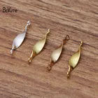 BoYuTe (100 шт.лот) 16 мм длина металлическая латунная витая Соединительная палка Diy аксессуары для ювелирных изделий ручной работы