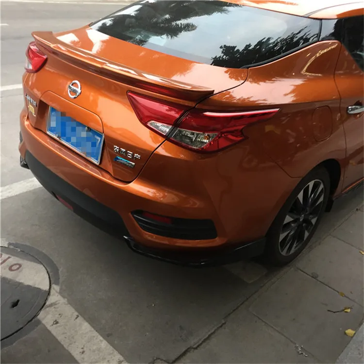For NISSAN Bluebird Spoiler 2016-2018 spoiler High Quality ABS Material Car Rear Wing Primer Color | Автомобили и мотоциклы