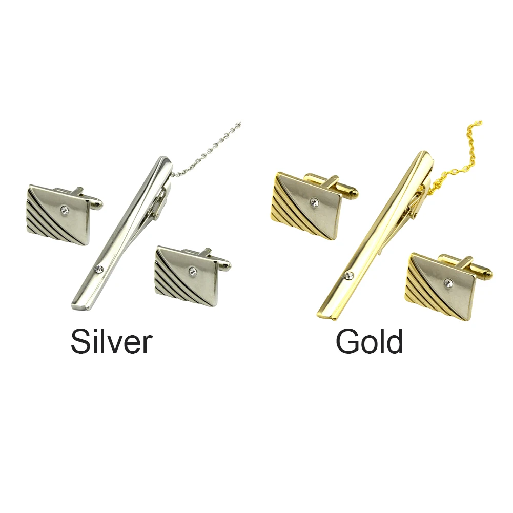 3 шт. подарок на каждый день свадебные покрытые модная одежда зажим для галстука