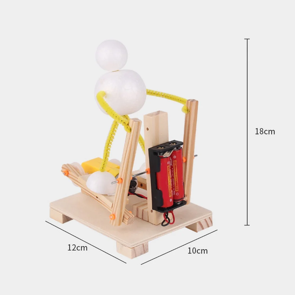 

Kids DIY Assembly Electric Treadmill Machine Model School Science Education Toy
