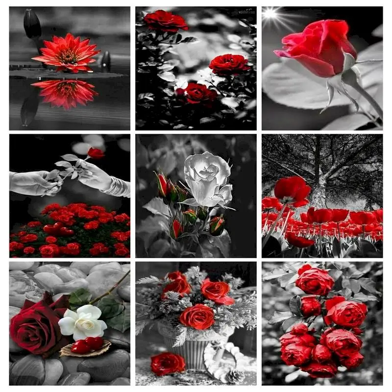 

Картина маслом по номерам на холсте, 60x75 см