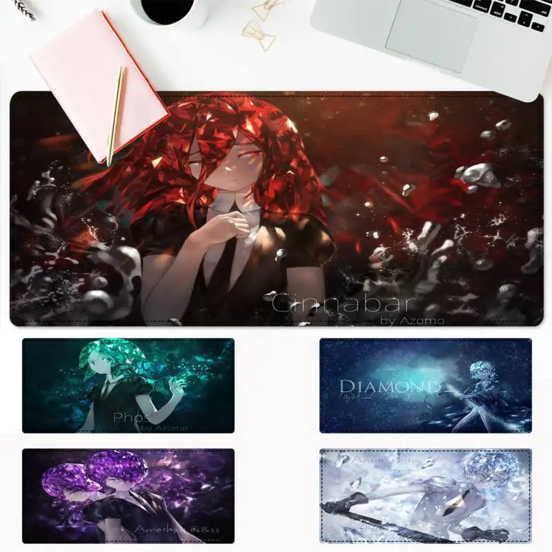 

Durable Land of the Lustrous Mouse Pad Gamer Keyboard Maus Pad Desk Mouse Mat Game Accessories For Overwatch