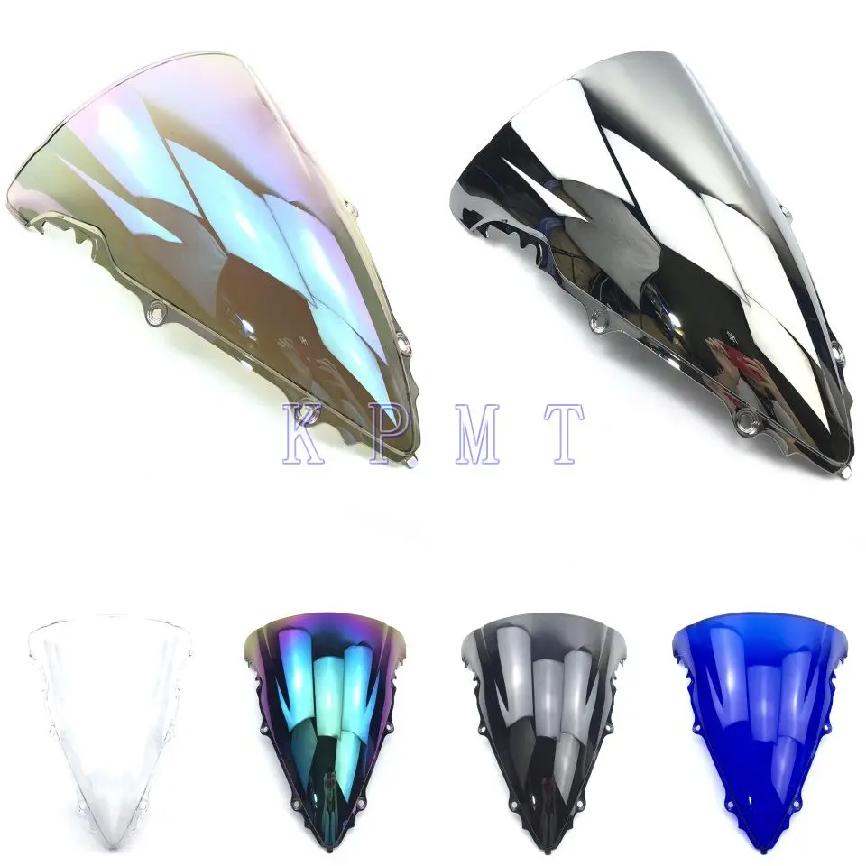 Ветровое стекло для мотоцикла YZF R6 2003 2004 2005 Yamaha YZF600 03 04 05 ветрозащитный двойной