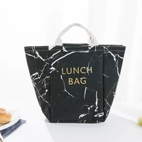 portable food bag female insulated bags large capacity thermal lunch box for picnic girl cooler tote for kids school lunch bag