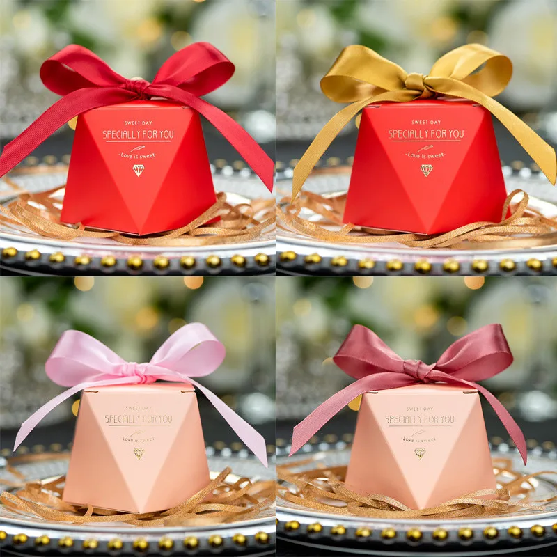 Коробка для конфет с драгоценными камнями 8 цветов экологически чистые