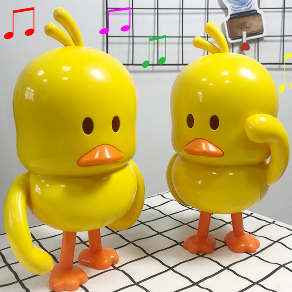 Новинка Танцующая желтая утка может встряхнуть/петь смешная электрическая