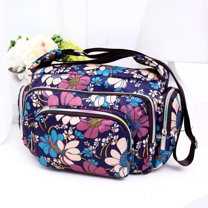

2021 spring and summer casual fashion Oxford cloth diagonal travel girl bag