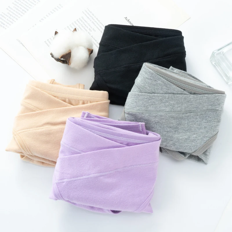 Хлопковые трусики для беременных с низкой талией треугольные трусы женщин