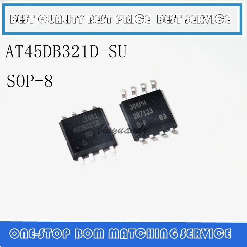 

10PCS-50PCS AT45DB321 45DB321 SOP8 memory chip AT45DB321D-SU