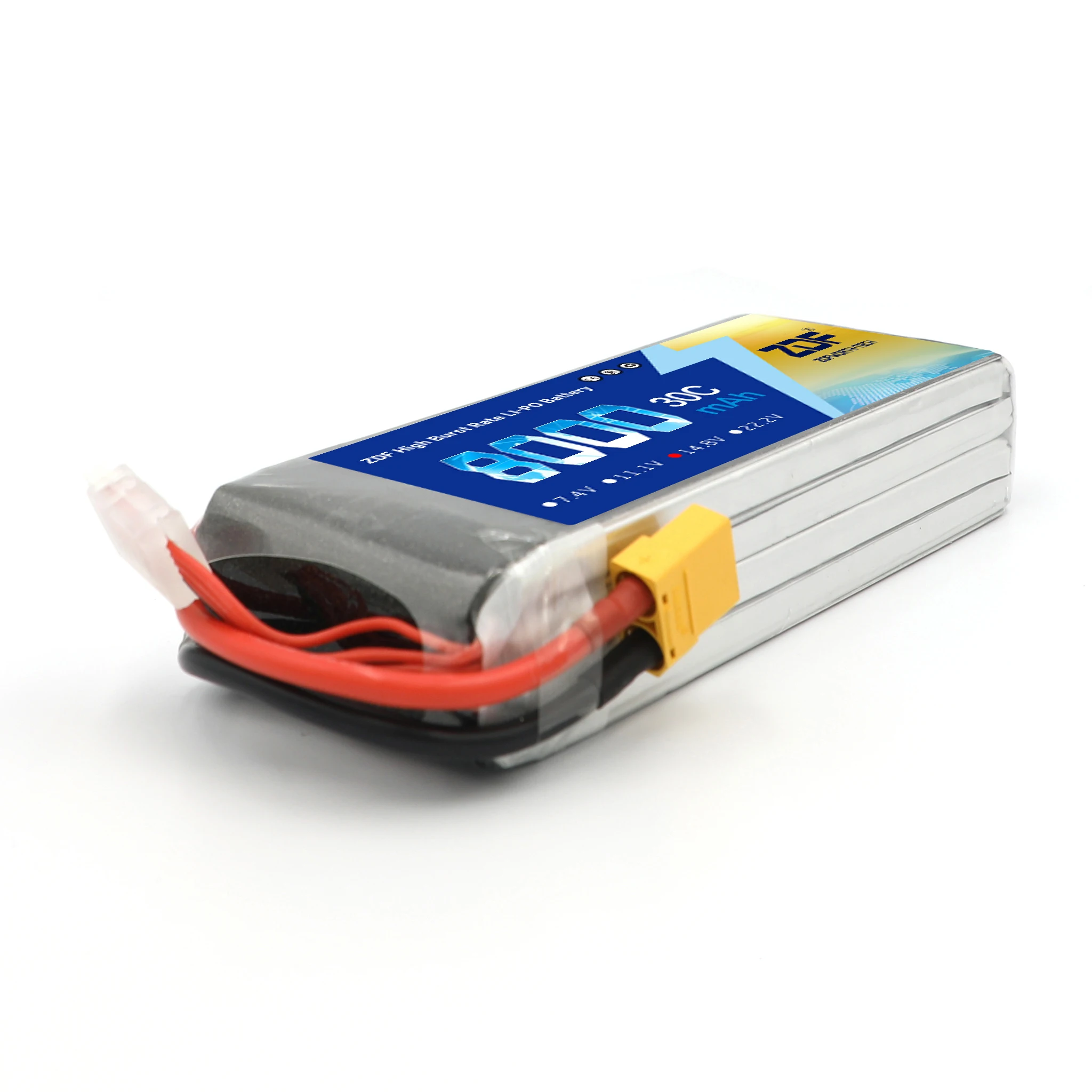 2019 ZDF полная емкость Lipo батарея 14 8 V 4S 8000MAH 30C 60C RC AKKU для самолета вертолета лодки FPV
