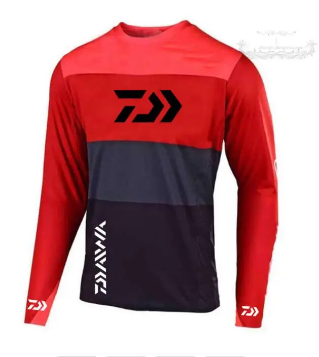 

2020 New Style Daiwa Men Fishing Clothes UV Protection Moisture Wicking Quick-drying Breathable Fishing Shirts
