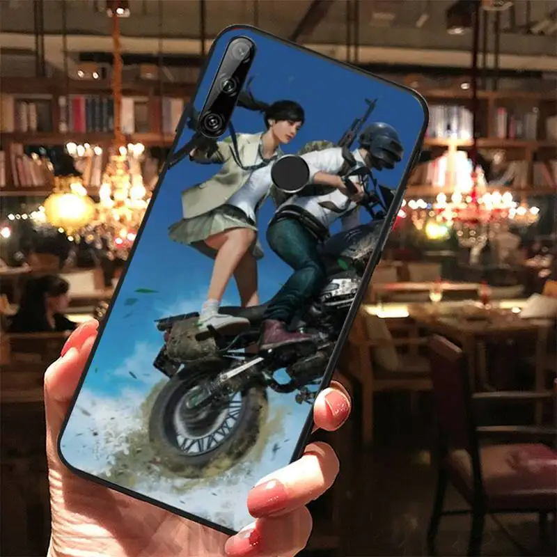 Чехол для телефона HaNismt PUBG мягкий силиконовый чехол из ТПУ Huawei Y5 Y6 Y7 Y9 Prime Pro II 2019 2018