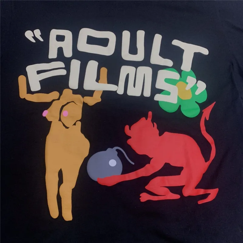 Новинка футболка CPFM.XYZ для взрослых пленочная мужчин и женщин 1:1 высокое качество