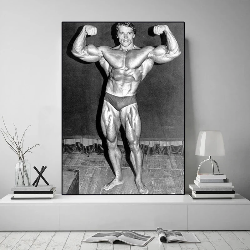 Арнольд Шварценеггер Ронни кулман Бодибилдинг Фитнес плакат принты картина для