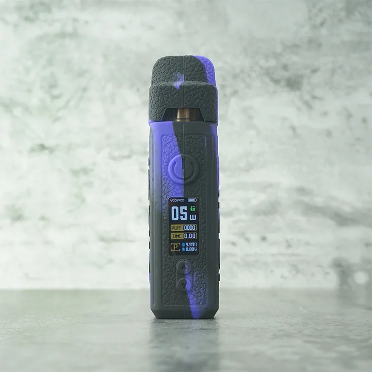 1 шт. чехол с текстурой для Voopoo Vinci, силиконовый чехол, цветной чехол для VOOPOO VINCI Mod Pod