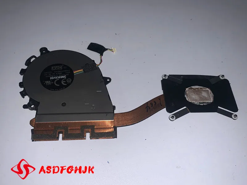 

FOR Lenovo YOGA 530-14 Laptop CPU Cooling Fan AND Heatsink AT199001VV0 BAZA0605R5H 100% test ok
