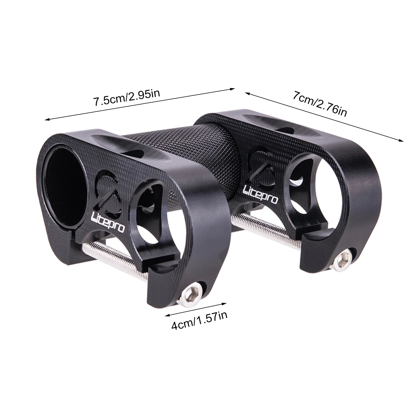 

Bike Handlebar Extender Ultralight Aluminum Alloy Bracket Bicycle Handlebar Holder For 25.4 Straight Handlebars For Cycling