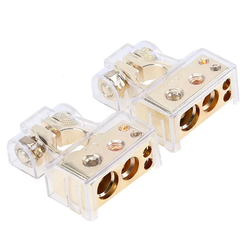 2 шт. автомобильные клеммы 0/4/8 Awg | Автомобили и мотоциклы