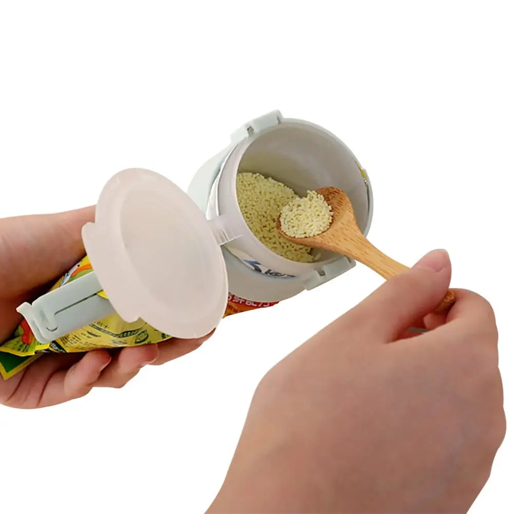 4 шт мешок запечатывания Зажимы Сохранение свежести продуктов хранения