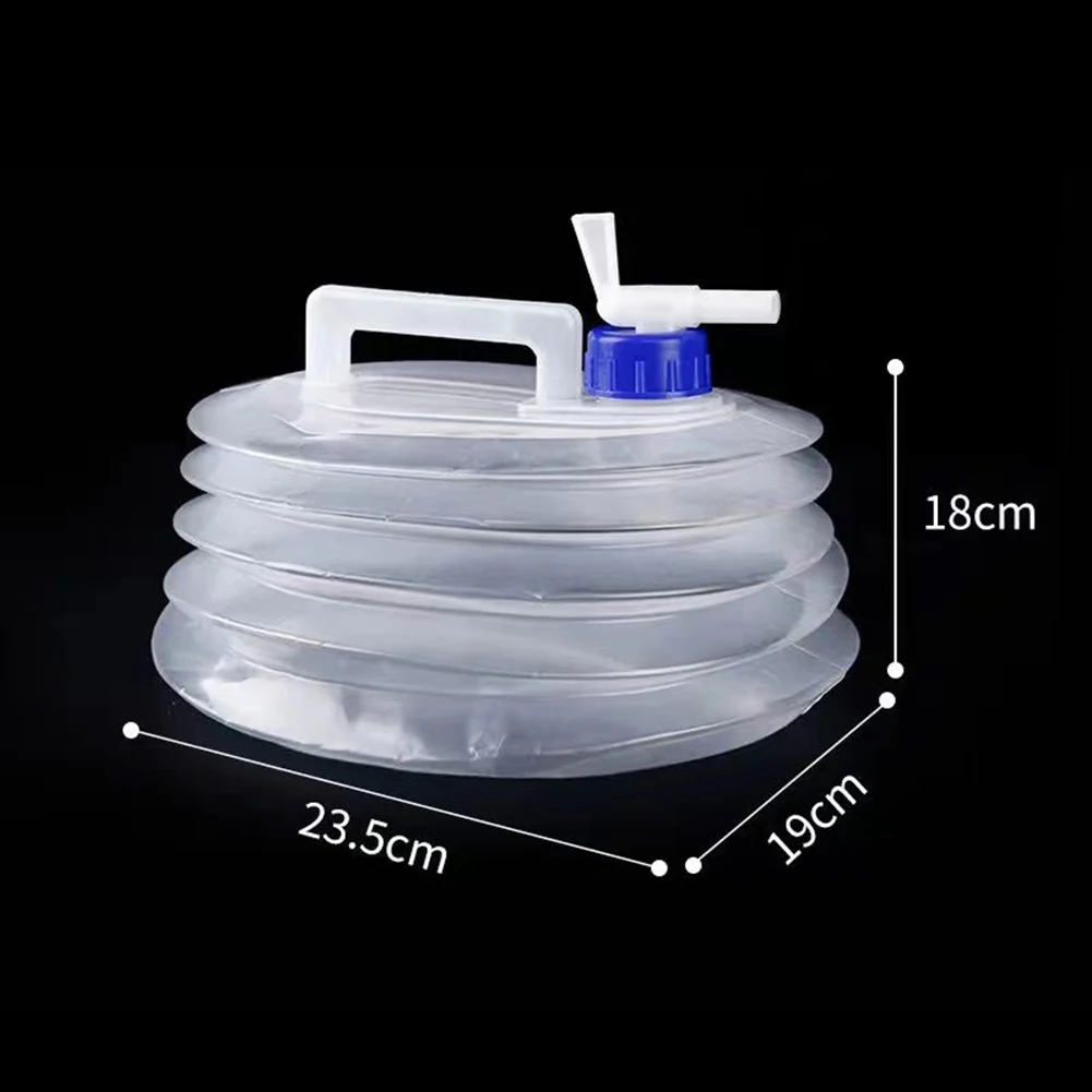 

Foldable Leakproof Water Storage Container Outdoor Camping Water Bucket Plastic Water Bottle for Caming Water Tank Bucket Spot