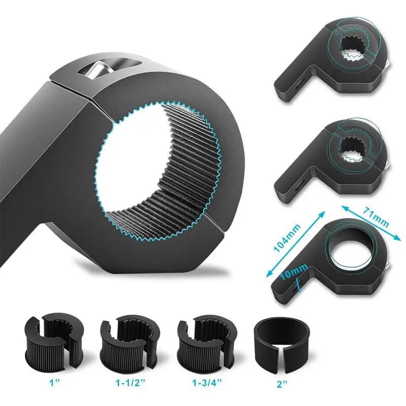 Universal Auto Roll Cage Tube Bull Bar Clamp Bracket Holder Car Light Mounting Motorcycle Headlight Mount Parts | Автомобили и