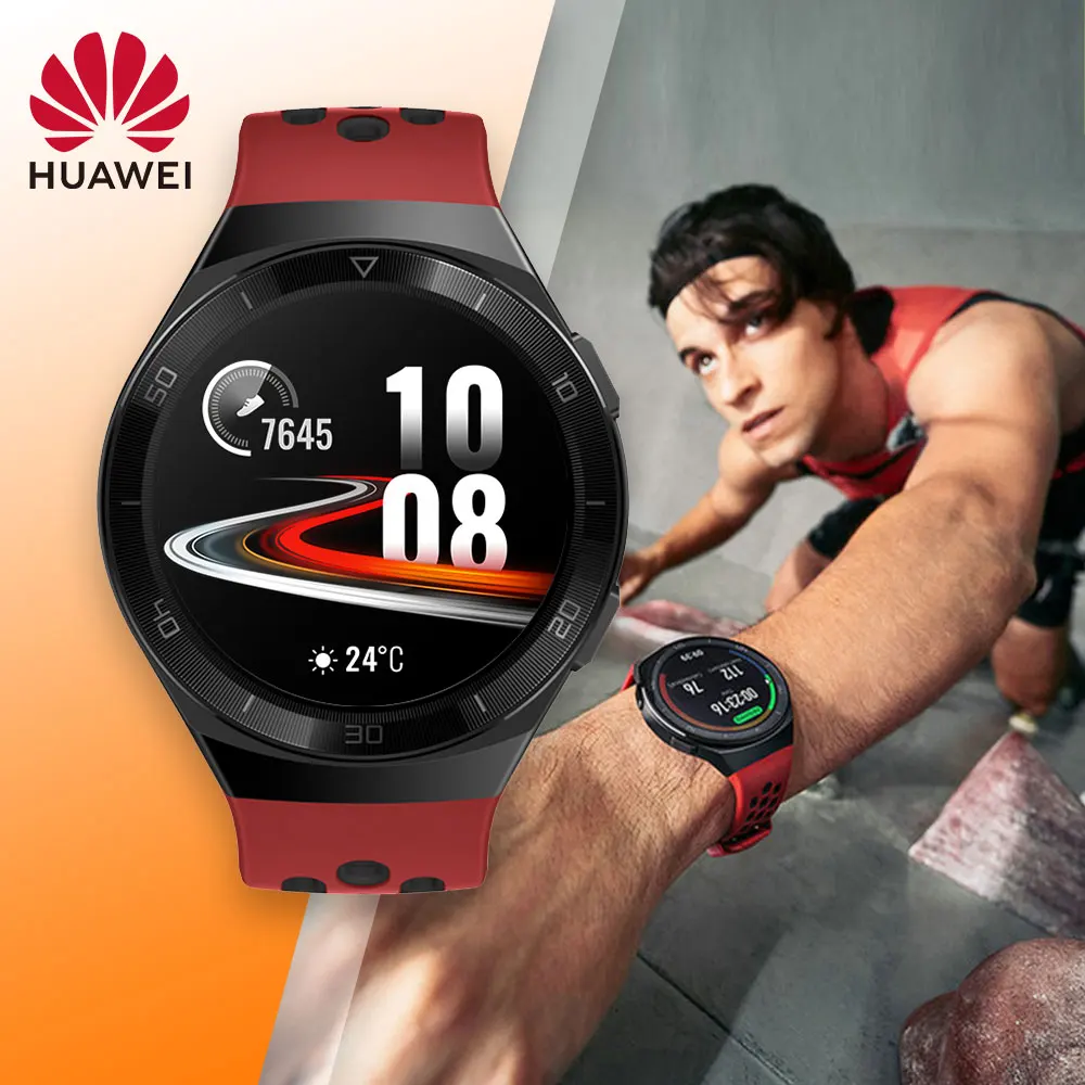 Смарт-часы HUAWEI GT 2e SpO2 100 режимов 5 АТМ 1 39 дюйма | Электроника