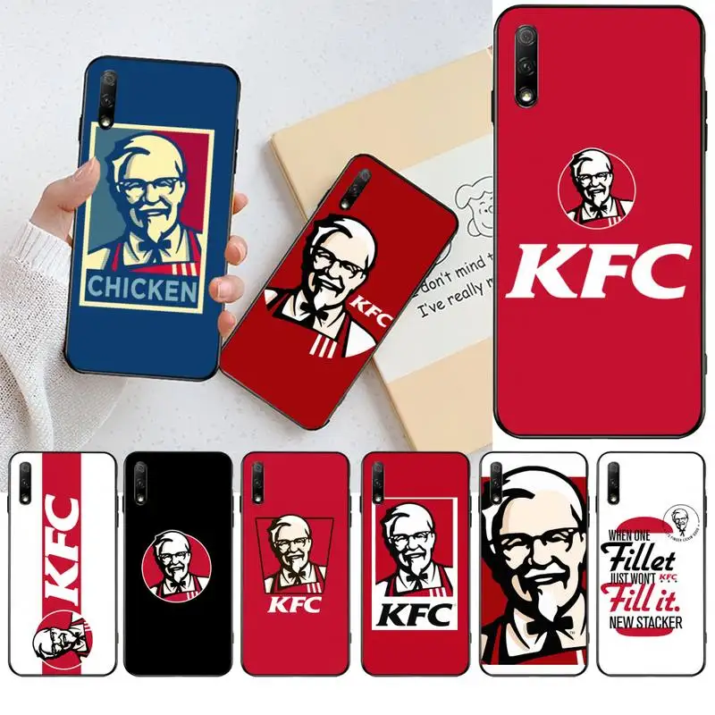 Красный чехол для телефона KFC заказчика фаст фуда Huawei Honor 30 20 10 9 8 8x 8c v30 Lite view