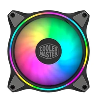 mf140 halo argb 14cm rgb 5v3pin computer case quiet pwm fan pc cpu cooler water cooling replaces fans