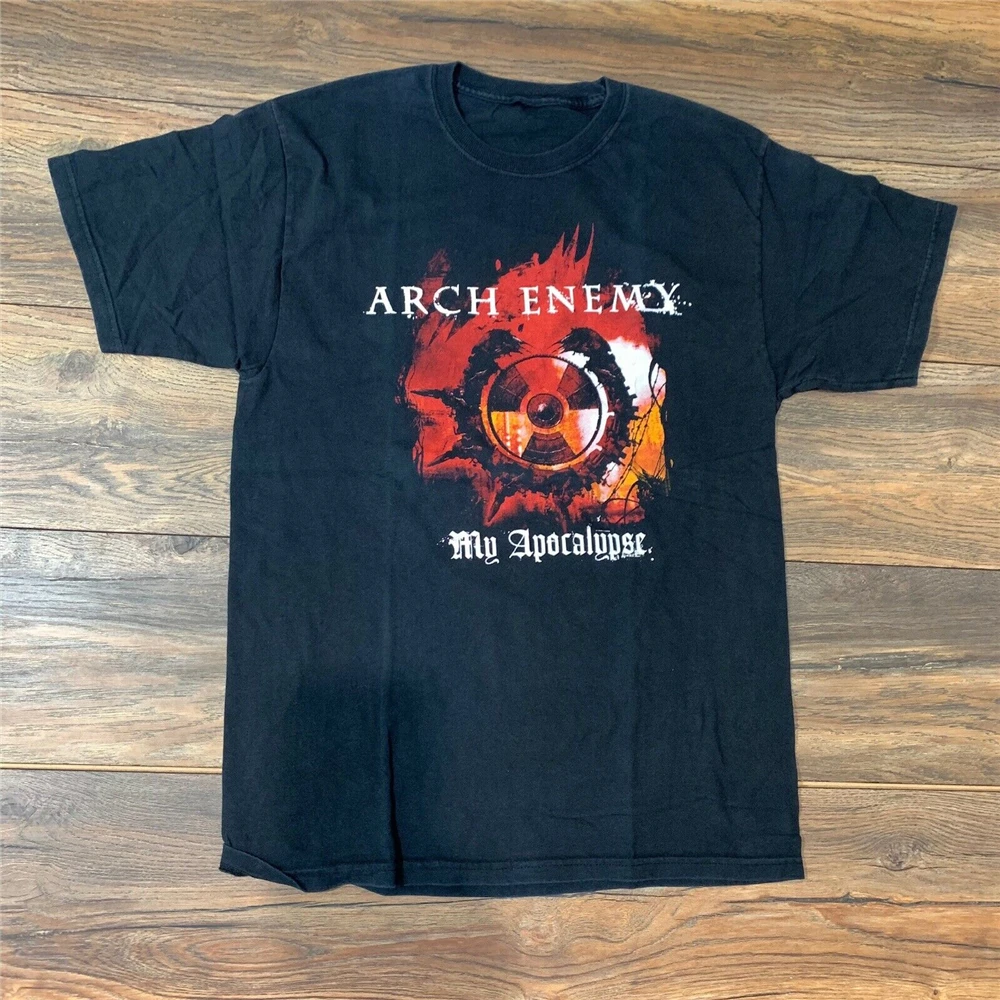 Винтажная металлическая рок группа Arch Enemy промо альбом концертная музыка Sz