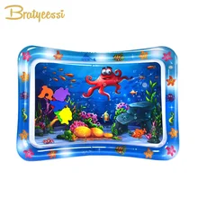 Inflatable Baby Play Mat Infant Water Spray Pad Toddler Activity Playmat Center Water Mat Baby Tummy Gym Toys