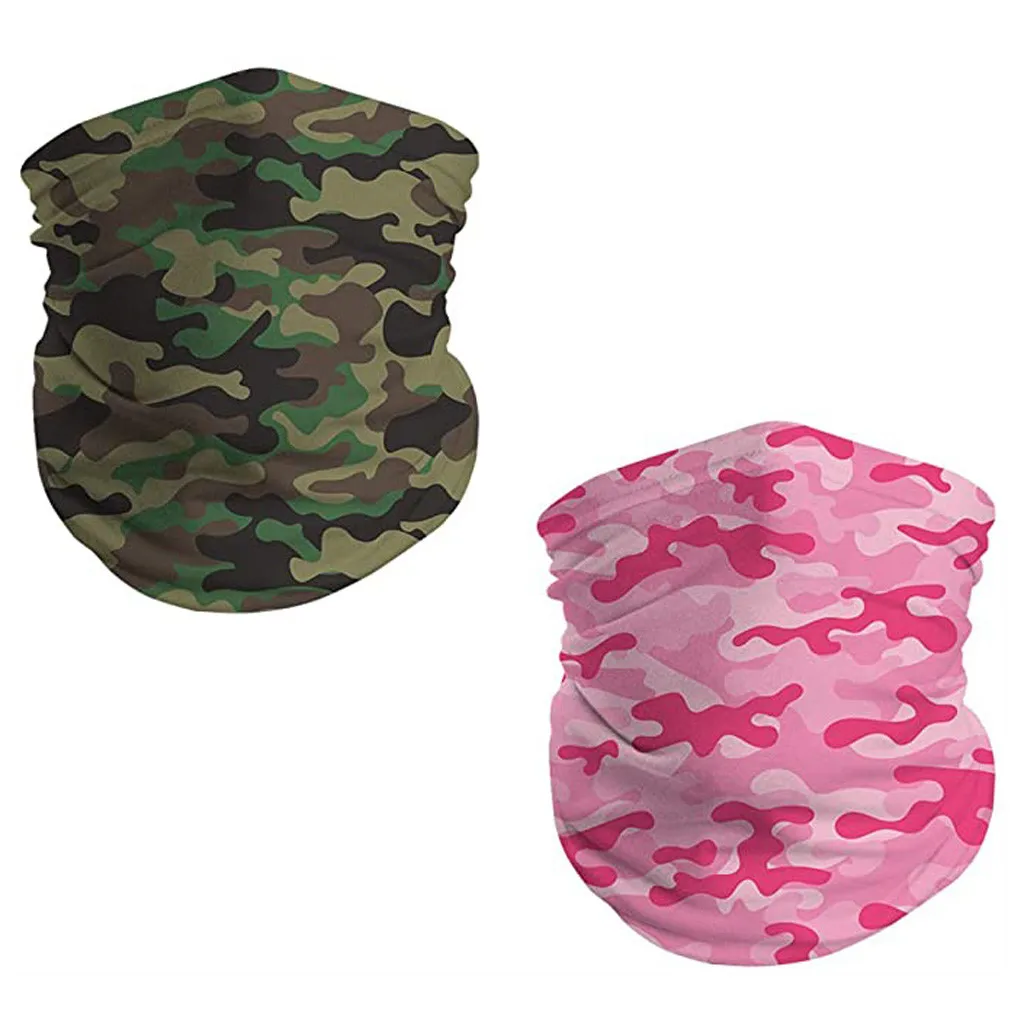 

Sagace 2020 2PC Children Seamless Protection Neck Neckerchief Scarf Snood Versatility Outdoor Scarf Cycling Sunscreen Elastic