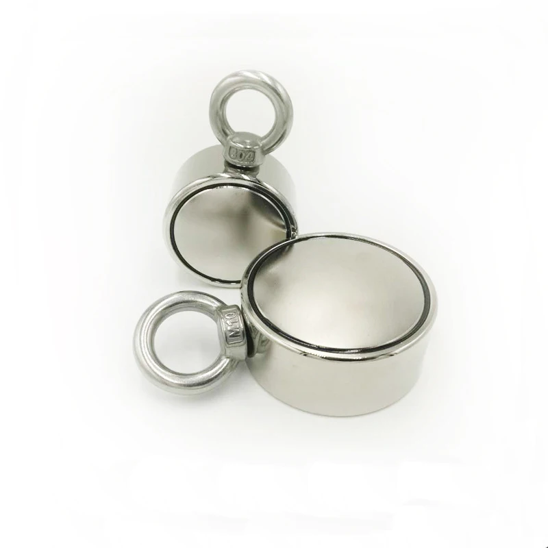 600 кг d94мм двухсторонний неодимовый магнит для рыбалки металлическая Охота море