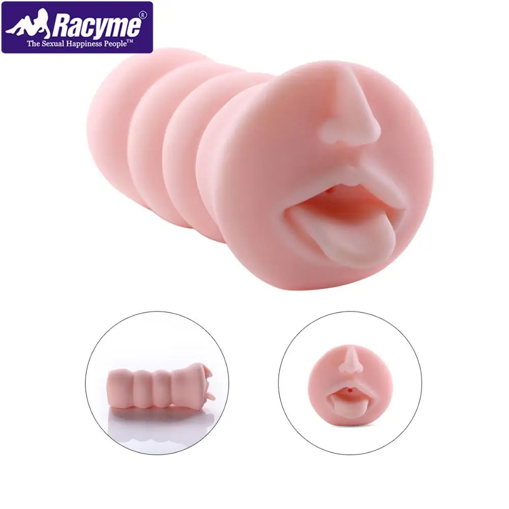 Racyme Мягкая силиконовая Глубокая глотка оральный секс минет мастурбация чашка с
