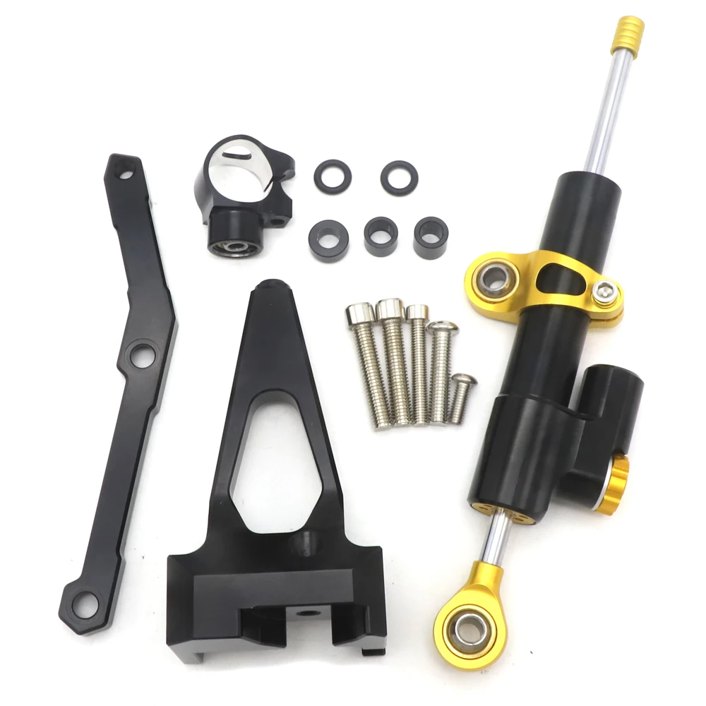 Комплект крепления рулевого демпфера стабилизатора YAMAHA MT-09 MT09 MT 09 2014 2015 2016 2017 с линейным обратным контролем безопасности.