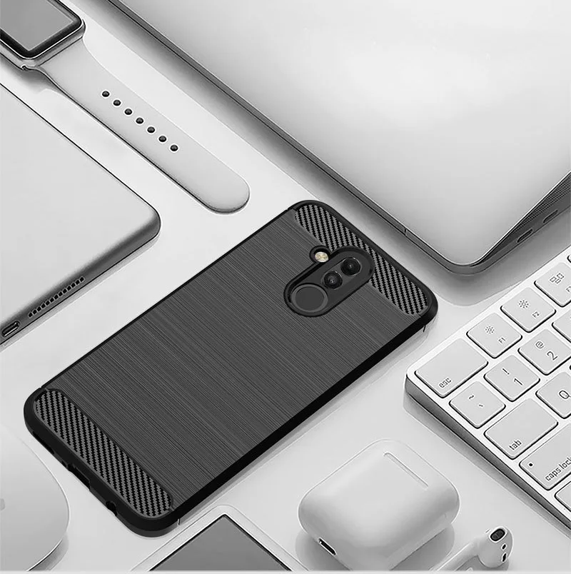 Чехол из углеродного волокна противоударный чехол для телефона Huawei Mate 40 20 10 9 30 Pro
