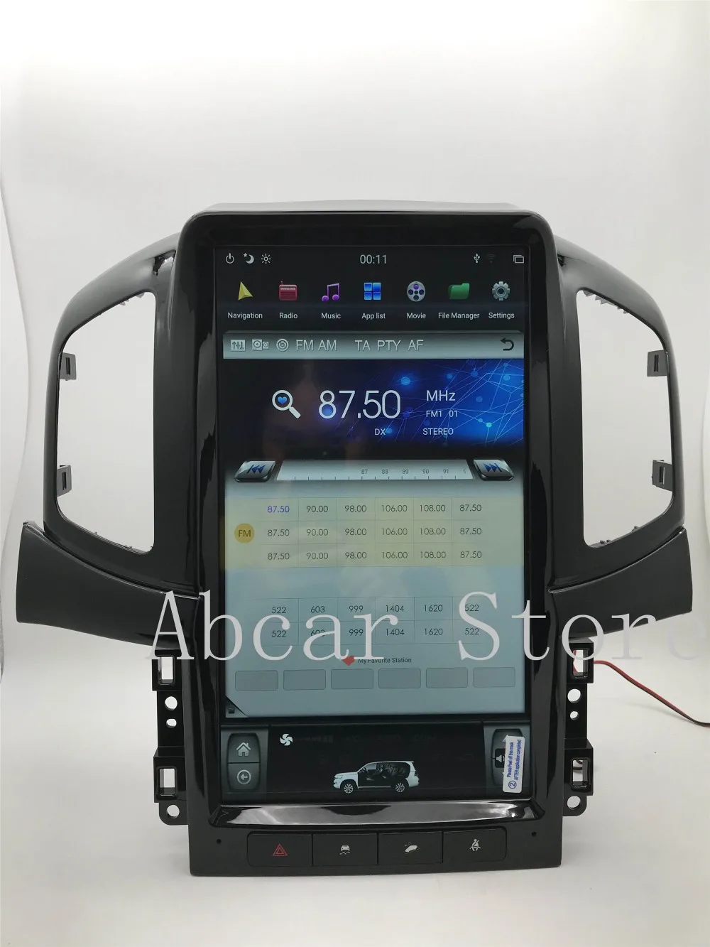 13,6 ''Tesla стиль Android 8,1 PX6 HDMI Автомобильный dvd-плеер gps навигация для Chevrolet Captiva 2012- Радио Стерео ips аудио